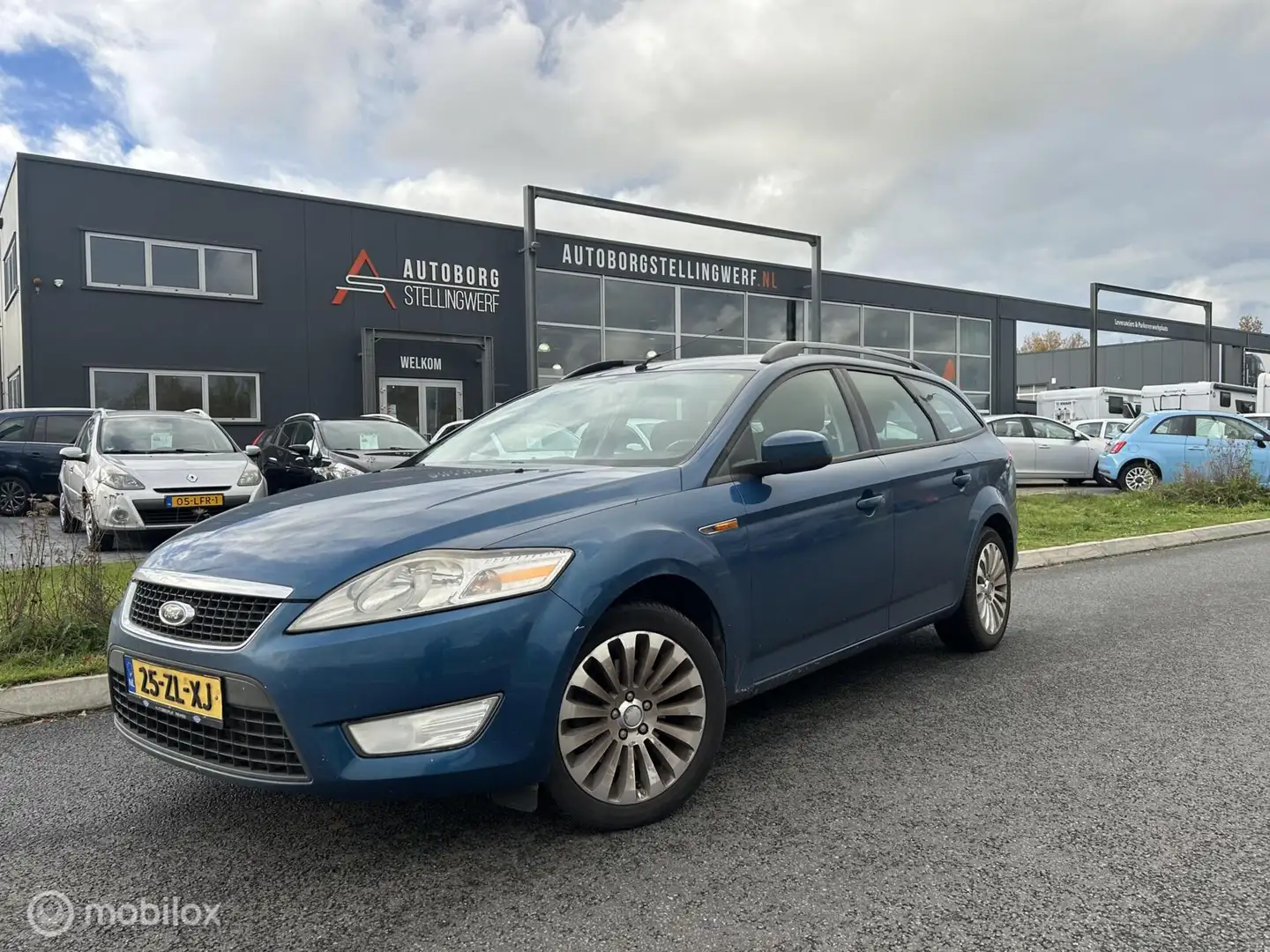Ford Mondeo Wagon 1.6-16V Trend [ NAP climate cruise LM ] Azul - 1