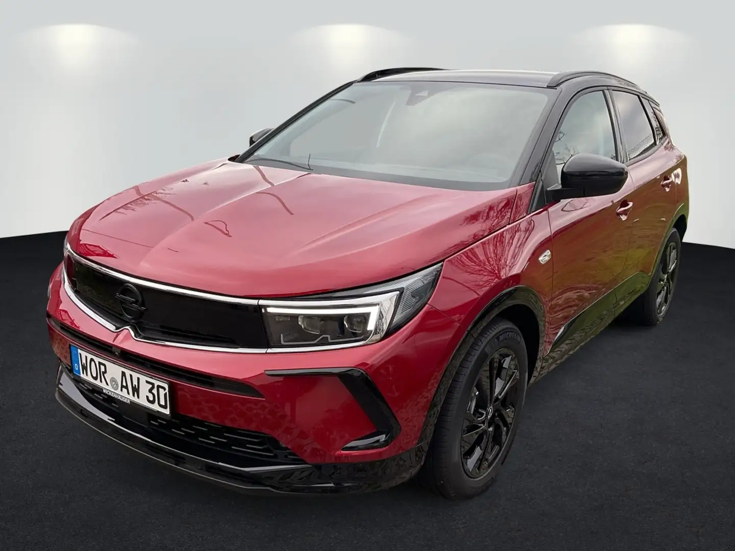 Opel Grandland 1.2 Turbo GS Line FLA 360 SpurW Rot - 1