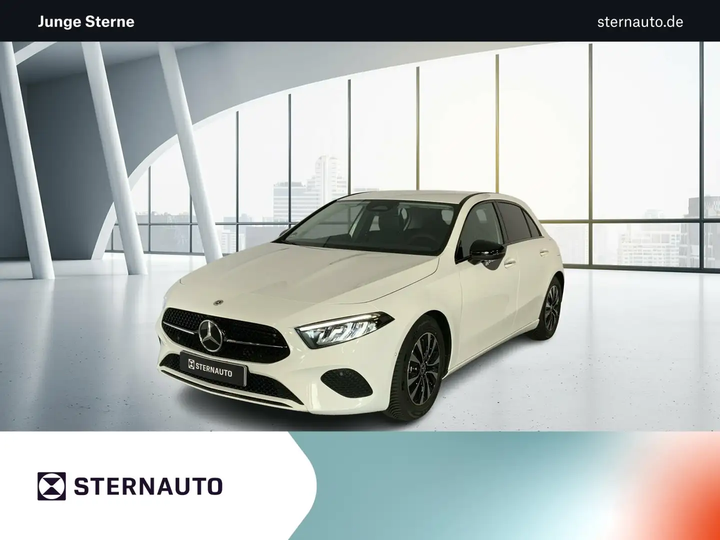 Mercedes-Benz A 180 A 180 Prog Night Sound Lenkradheiz AppleCarPlay Weiß - 1