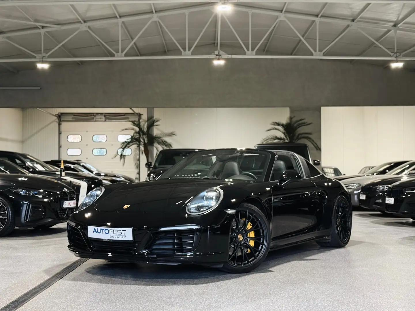 Porsche 991 .2 Targa 4S Full Black - 12 Mnd Garantie Zwart - 1