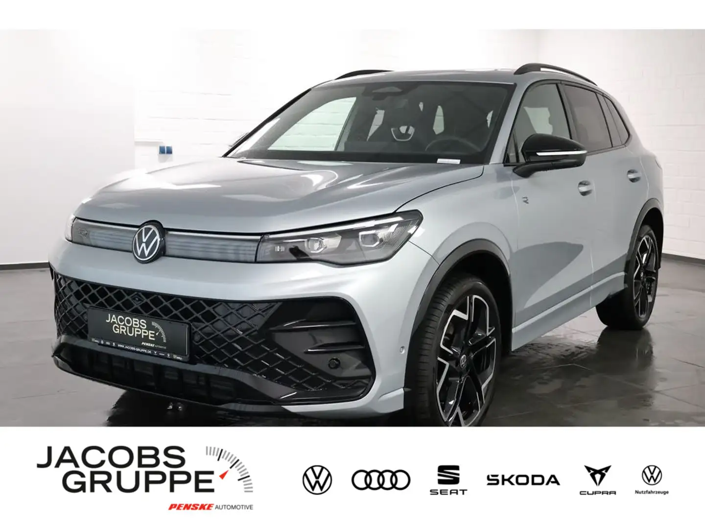 Volkswagen Tiguan 2.0 TDI 4M R-Line DSG,Navi,LED,ACC Silber - 1