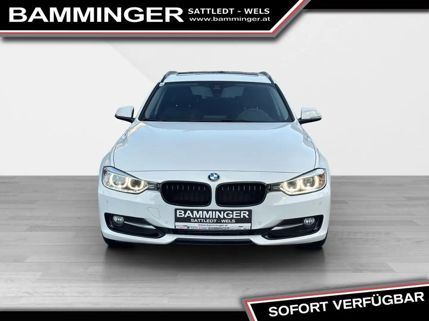 BMW 320 d xDrive Touring Österreich-Paket Automatik Weiß - 1