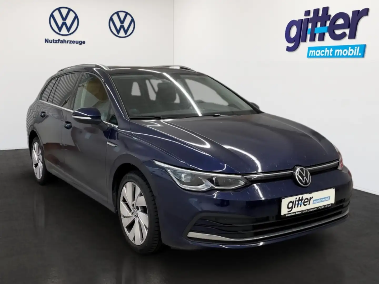 Volkswagen Golf Variant 2.0 TDI STYLE MATRIX KAMERA NAVI FAHRASSI LANE Blau - 2
