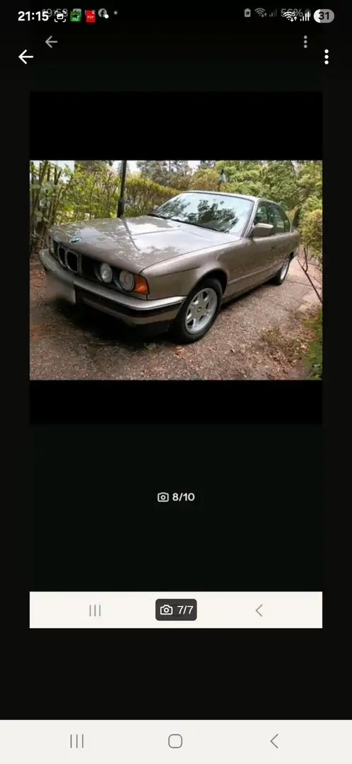 BMW 525 525i Béžová - 2