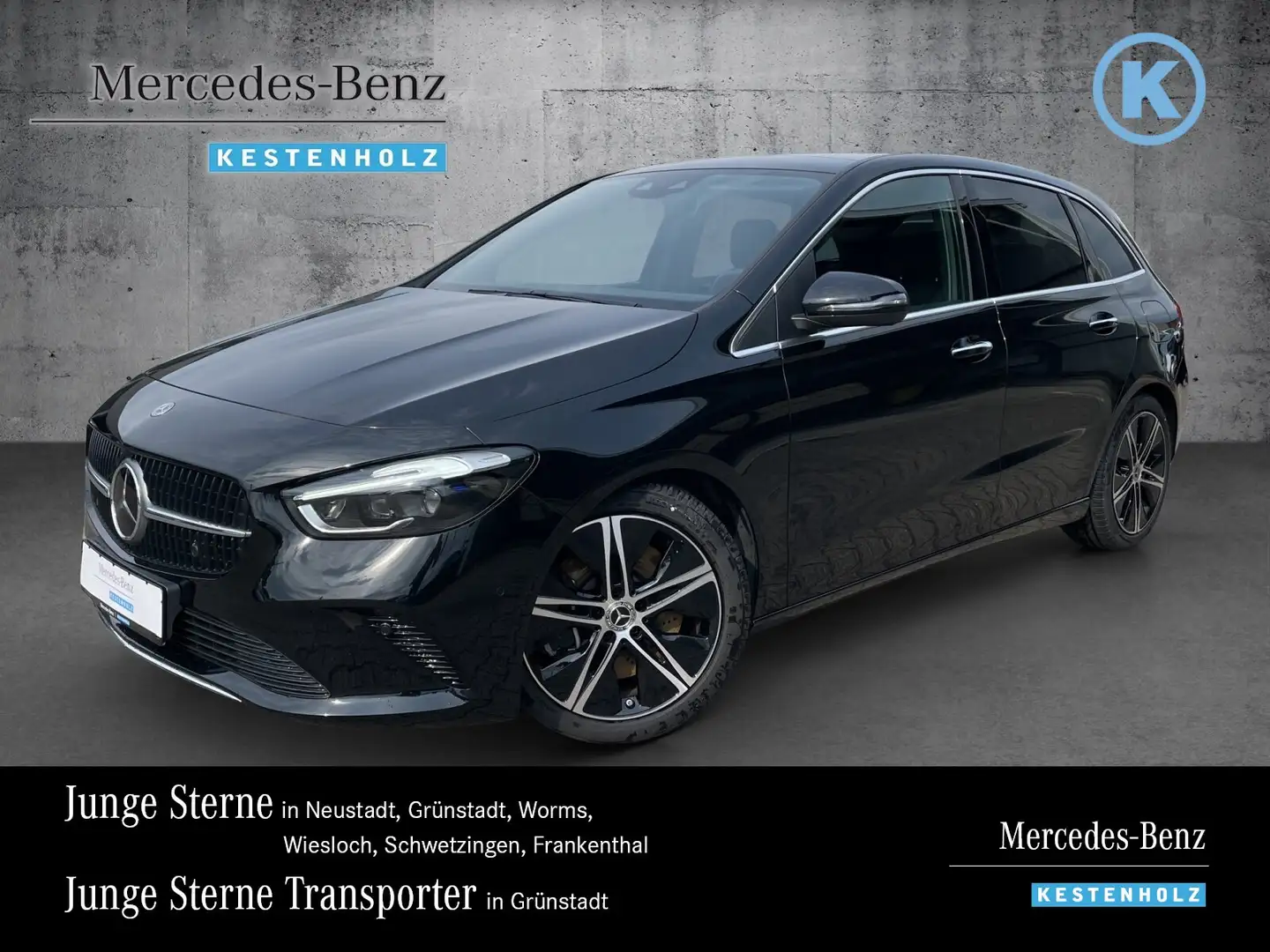 Mercedes-Benz B 220 B 220 d PROGRESSIVE+PANO+DISTRO+KAMERA+VOLLLEDER Schwarz - 1