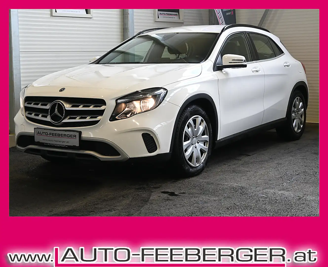 Mercedes-Benz GLA 180 d CDI; Sitzheizung, Tempomat, Rückfahrkamera, Weiß - 1