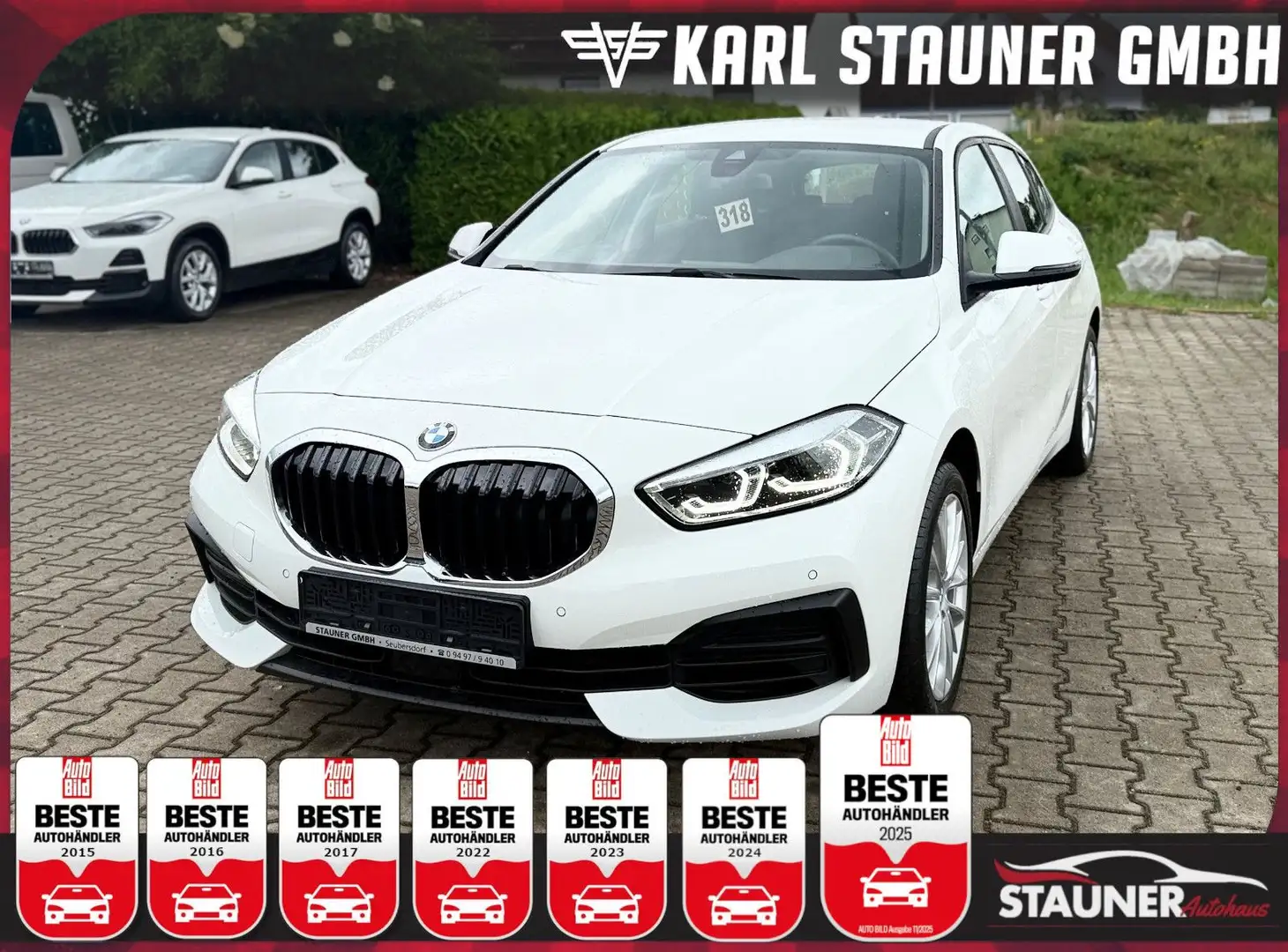 BMW 116 i Limousine Advantage LHZ PDC LED Weiß - 1