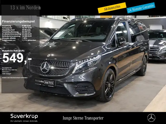 Mercedes-Benz V 220 EDITION NIGHT AMG KAMERA KLIMA 7SITZER AMG