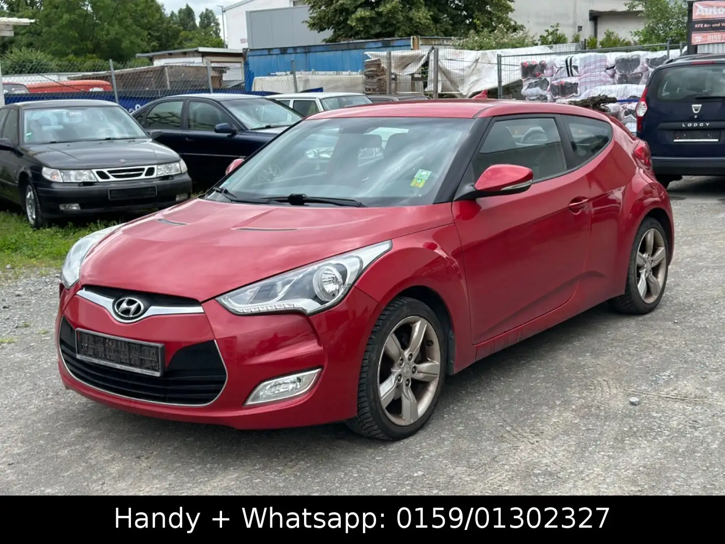 Hyundai VELOSTER Style -1.Hand -Euro5 -Navi -Kamera -Alu Roşu - 1