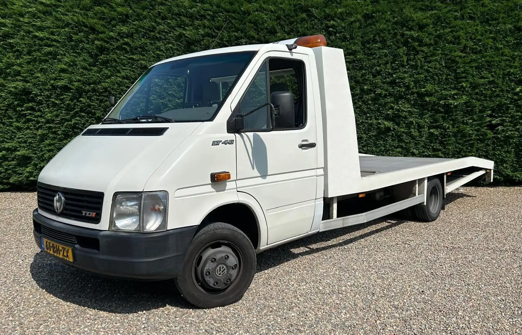 Volkswagen LT 46A 2.8 TDI Oprijwagen Airco Carplay DubbelLucht Wit - 2