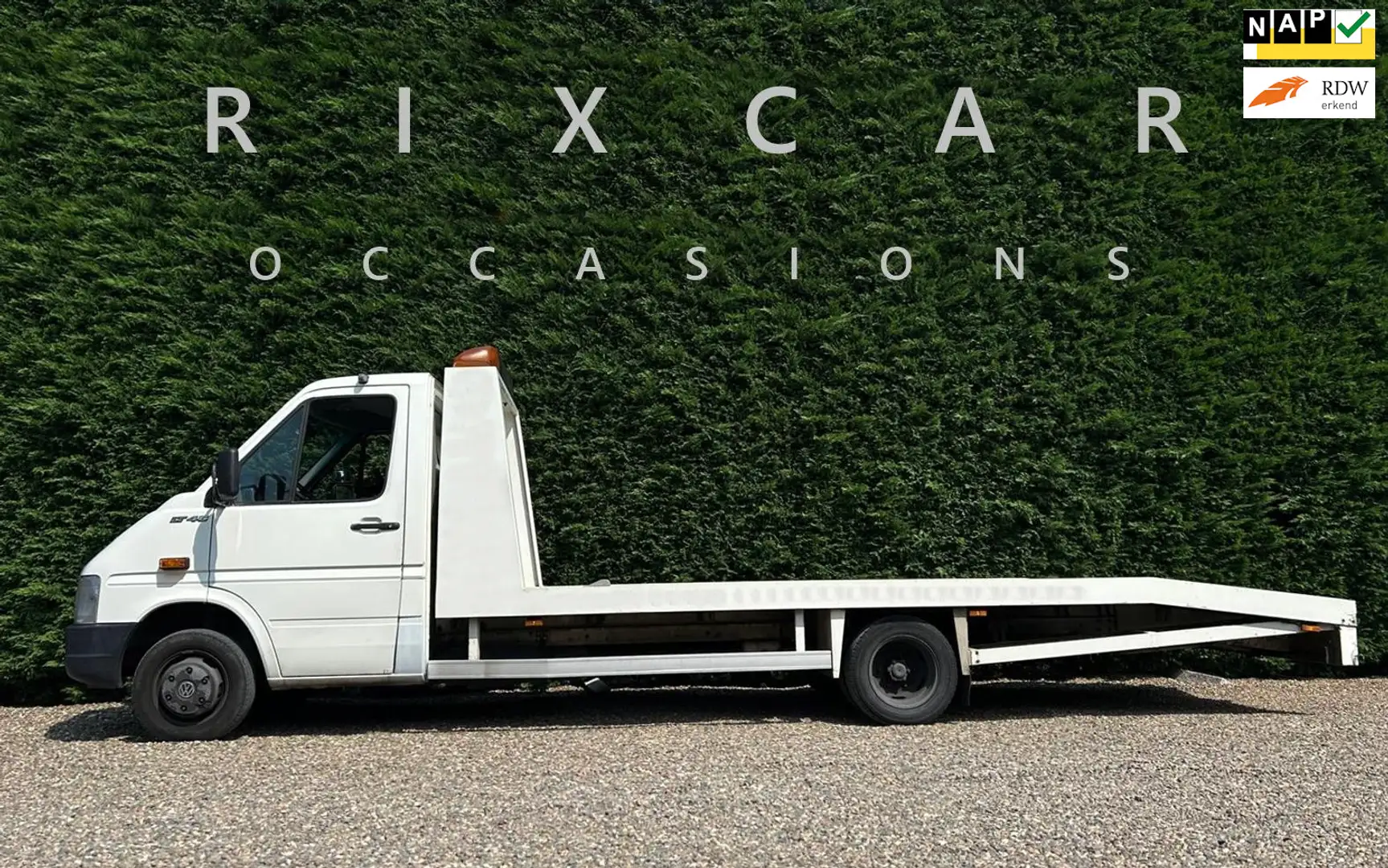 Volkswagen LT 46A 2.8 TDI Oprijwagen Airco Carplay DubbelLucht Wit - 1