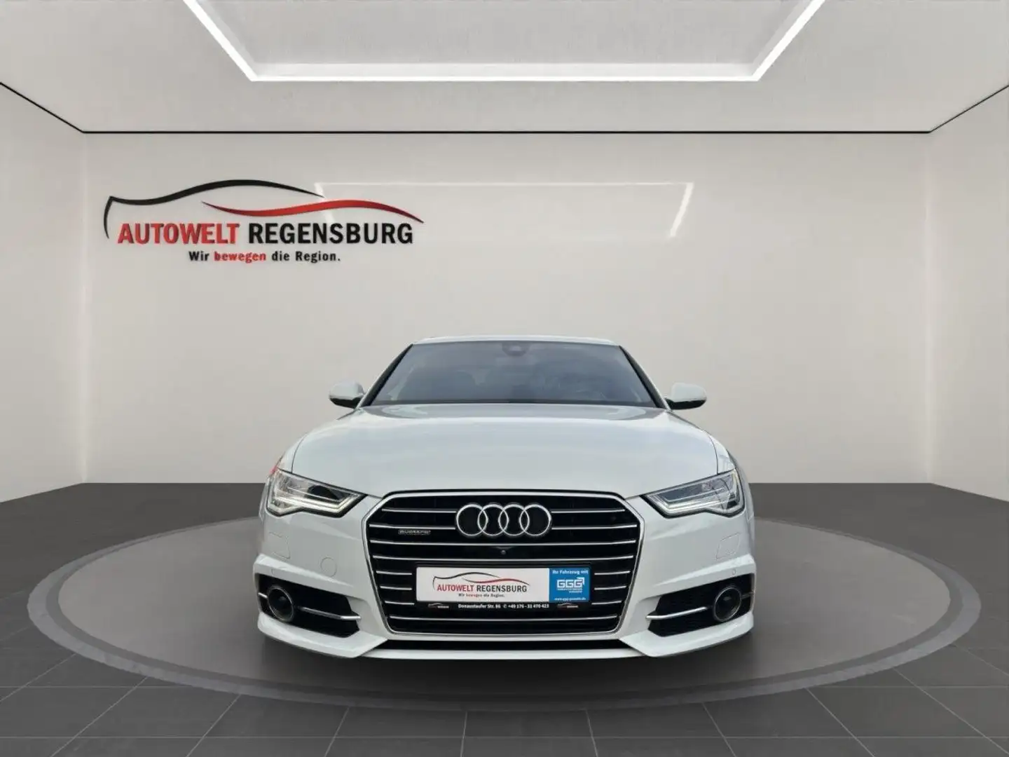Audi A6 3.0 TDI LED NAVI HEADUP ACC PANO BOSE Quattro Blanc - 2