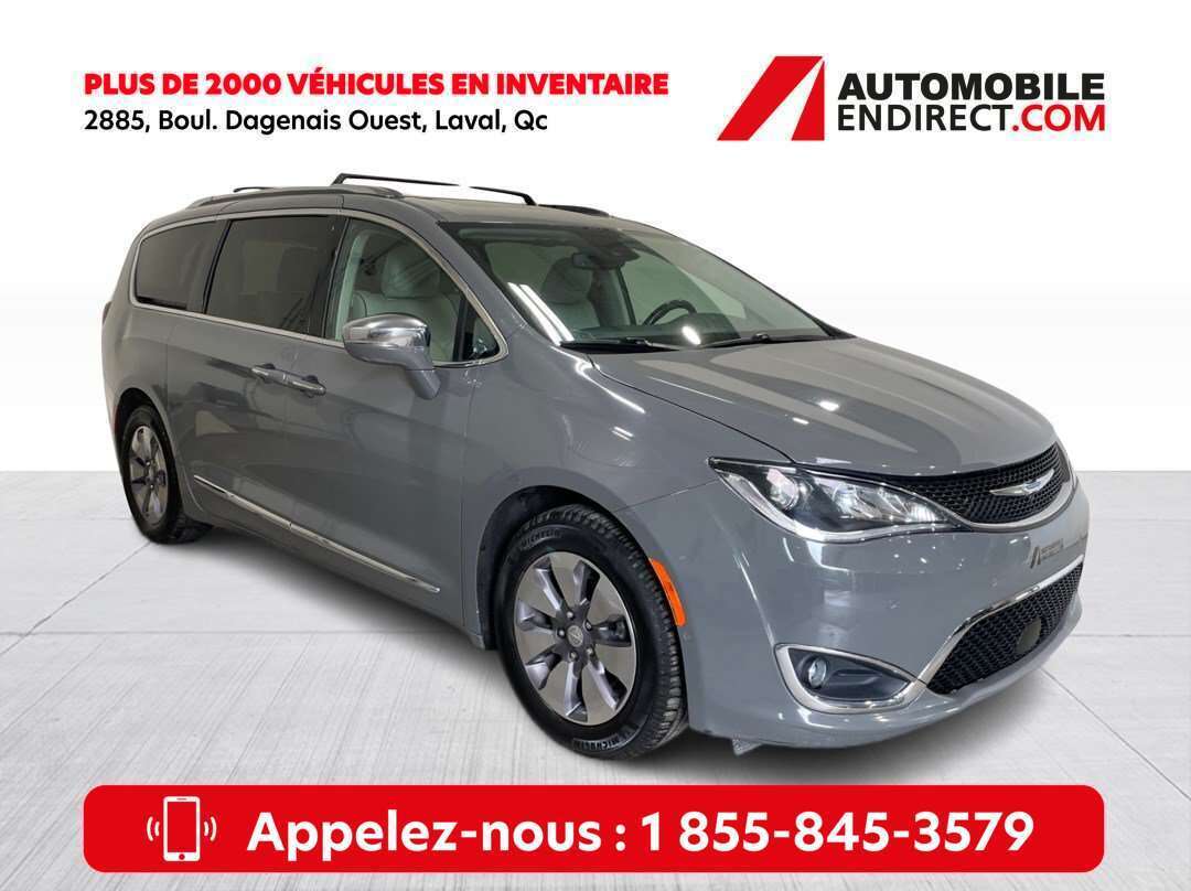 2020 Chrysler Pacifica Limited 7 Places Cuir Toit Pano Sièges Chauffants