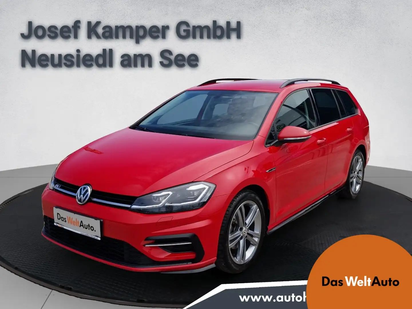 Volkswagen Golf Variant Rabbit TDI SCR Rot - 1