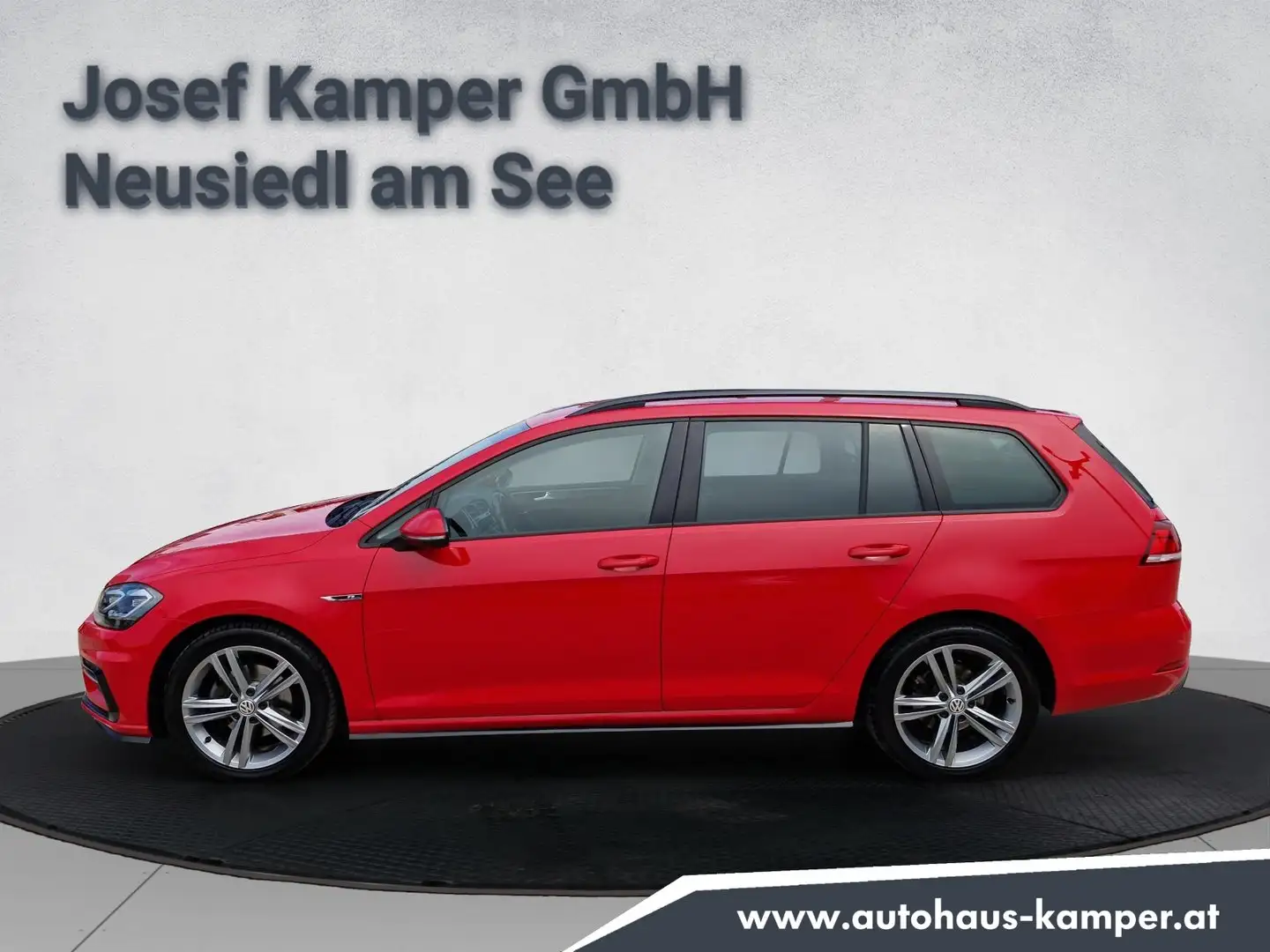 Volkswagen Golf Variant Rabbit TDI SCR Rot - 2