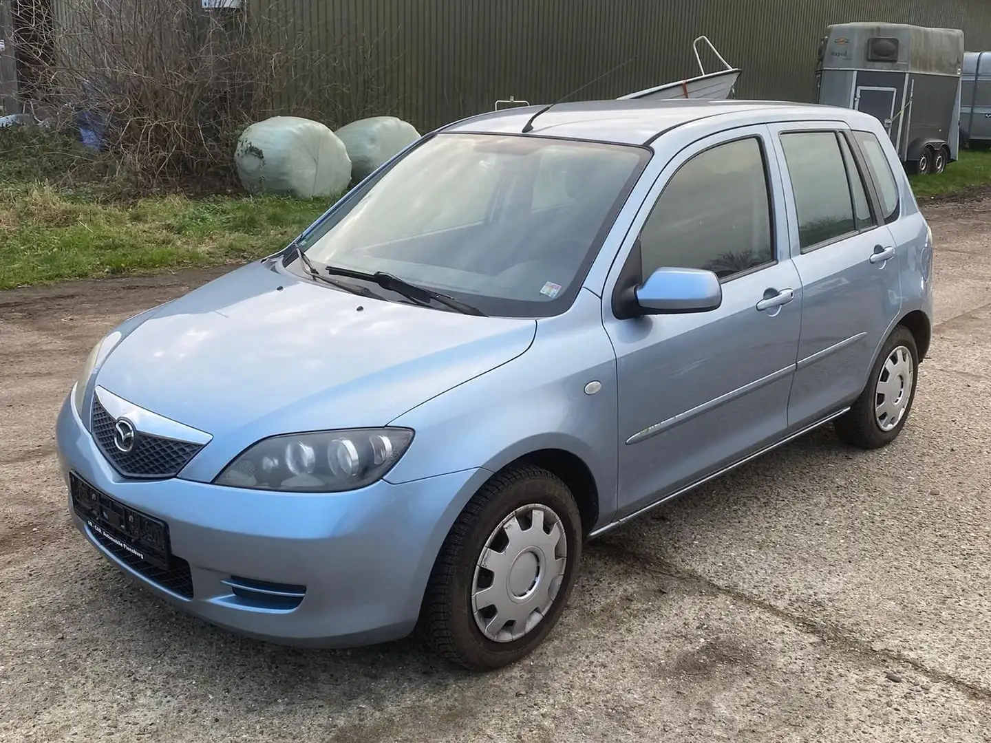 Mazda 2 1.4l Active Klima Radio CD HU/AU 11/2025 Blau - 1