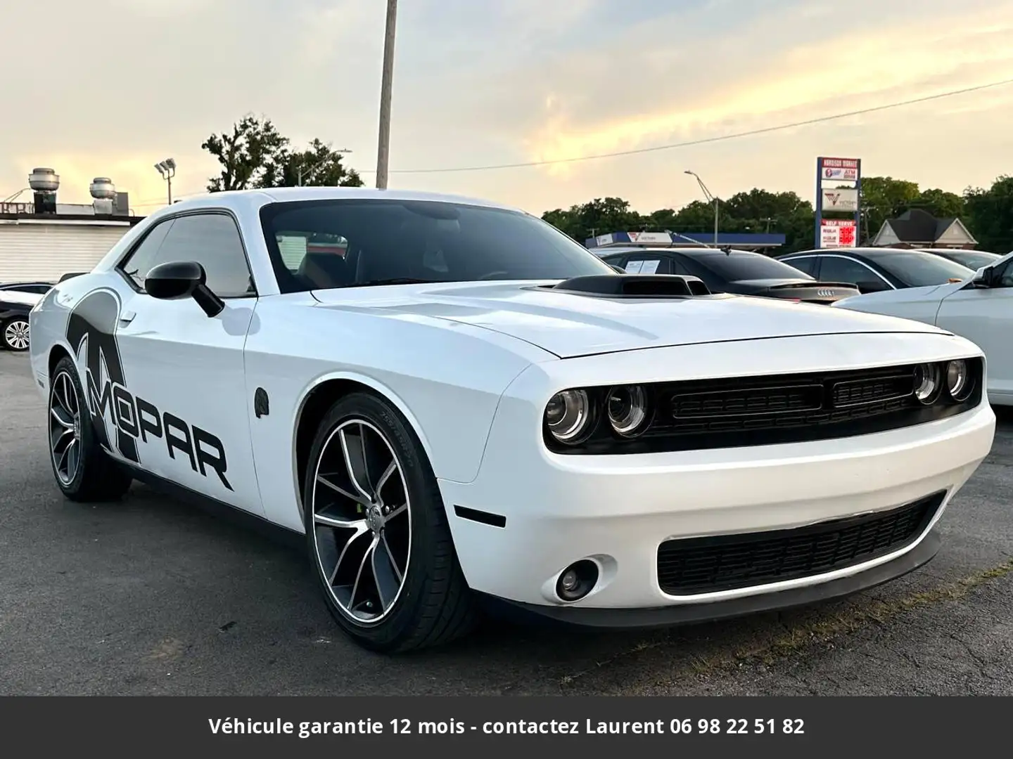 Dodge Challenger R/T 5.7L V8 Tout compris hors homologation 4500e Blanc - 1