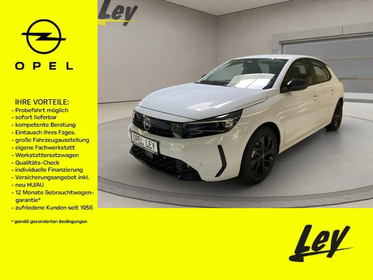 Opel Corsa Edition Blanc - 1