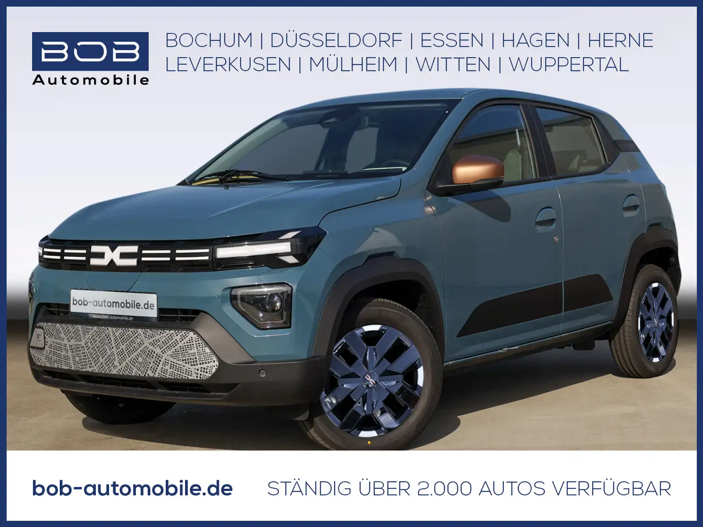 Dacia Spring FL24 Extreme ELECTRIC 65 CCS Schuko PDC Azul - 1