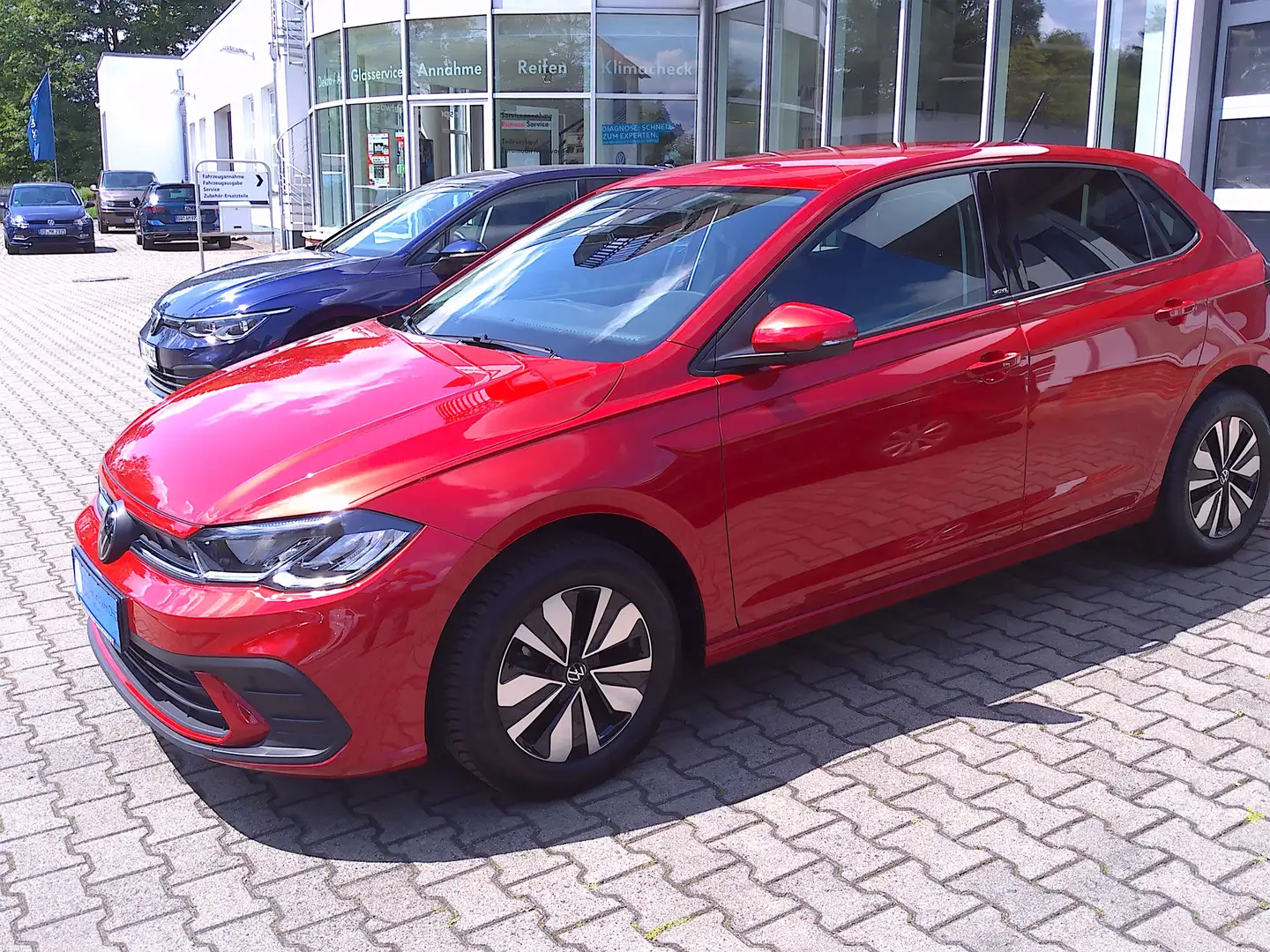Volkswagen Polo Move, Alu, LED, Navi, Sitzheizung, Parkpilot, USB Rot - 2