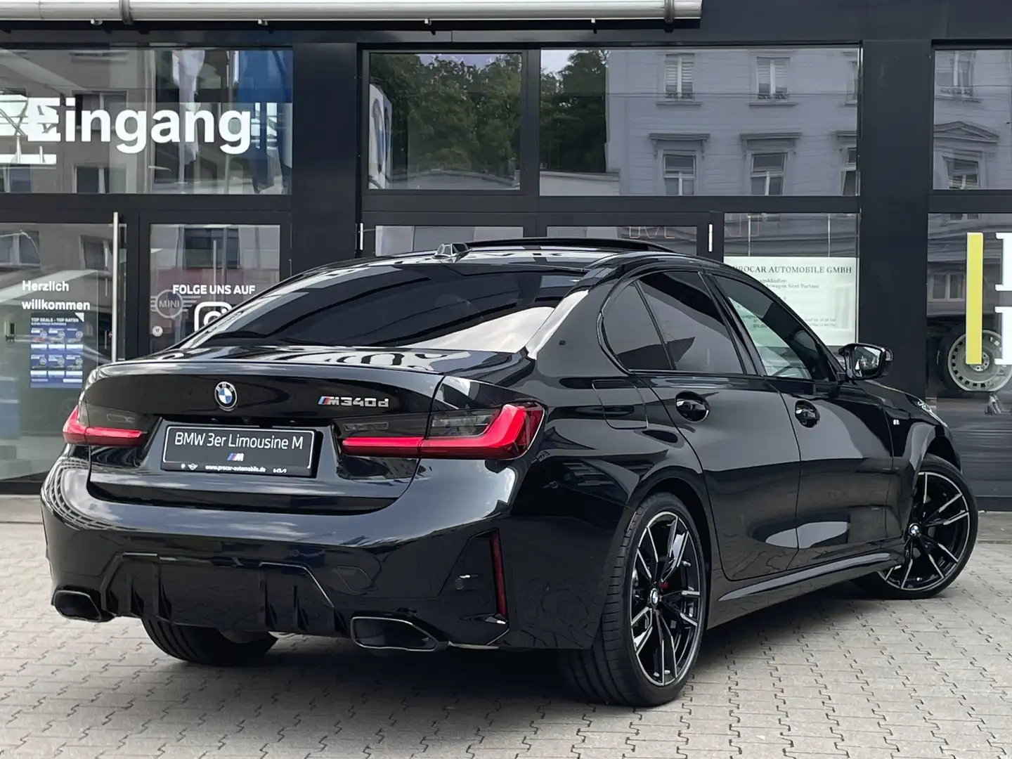 BMW 340 M340d xDrive PANO AHK DA PROF PA+ H/K 19" Noir - 2