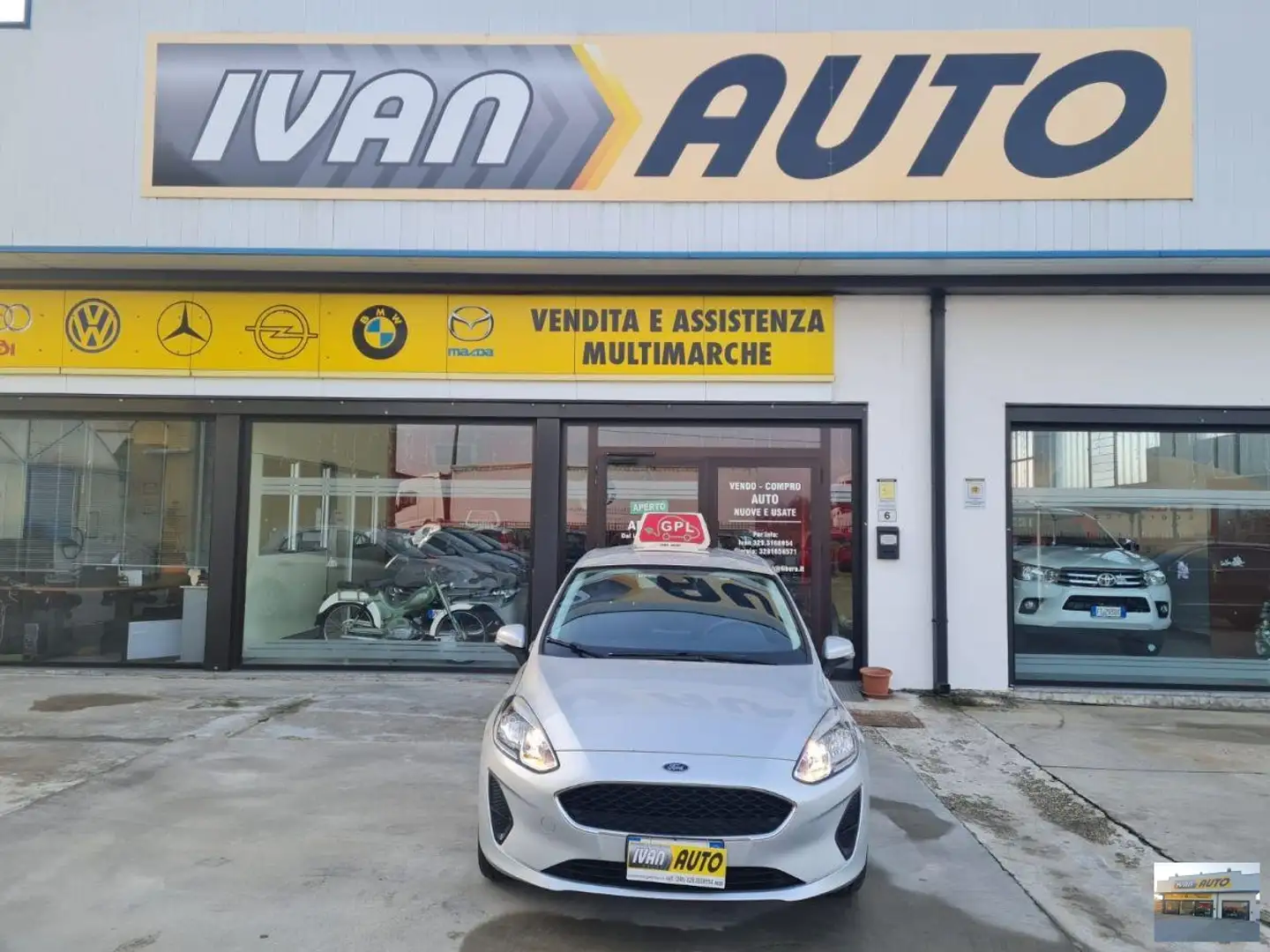 Ford Fiesta BENZINA/GPL-NEOPATENTATI-EURO 6D Argent - 2