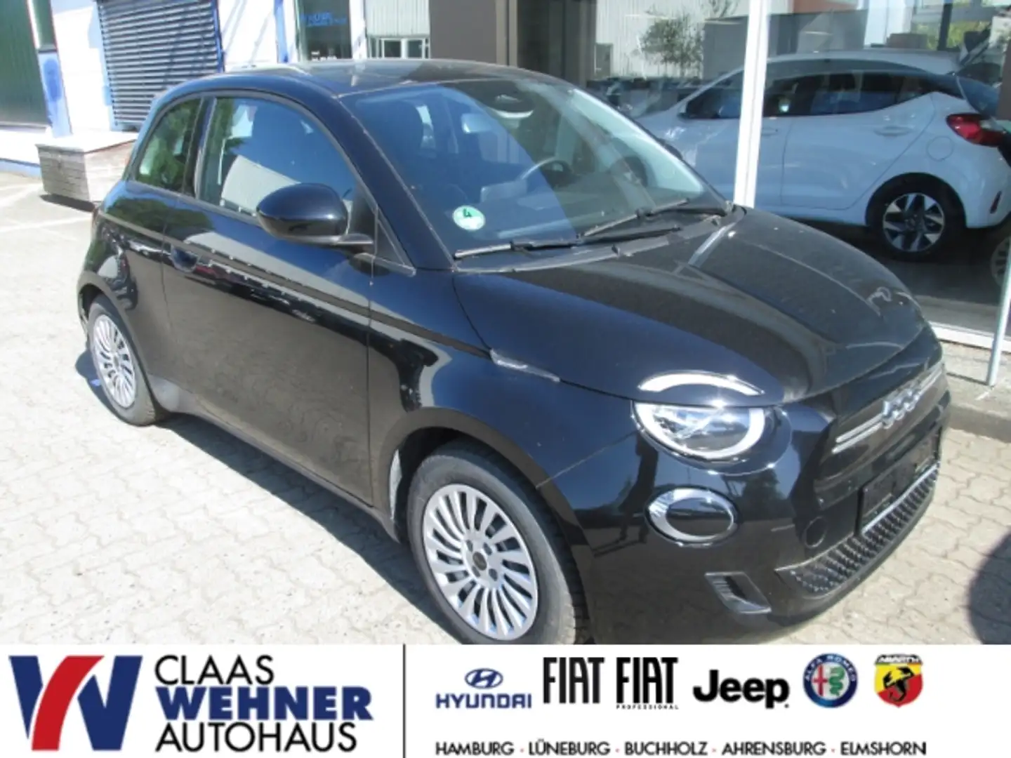 Fiat 500 e Action DAB Android Apple CarPlay Schwarz - 1