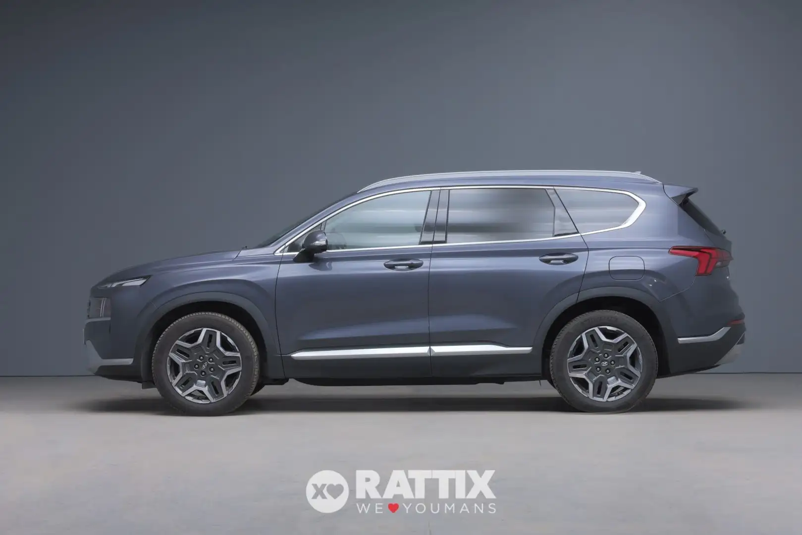 Hyundai SANTA FE 1.6 t-gdi HEV 20th Anniversary 4WD 7p.ti Auto + t Grijs - 2