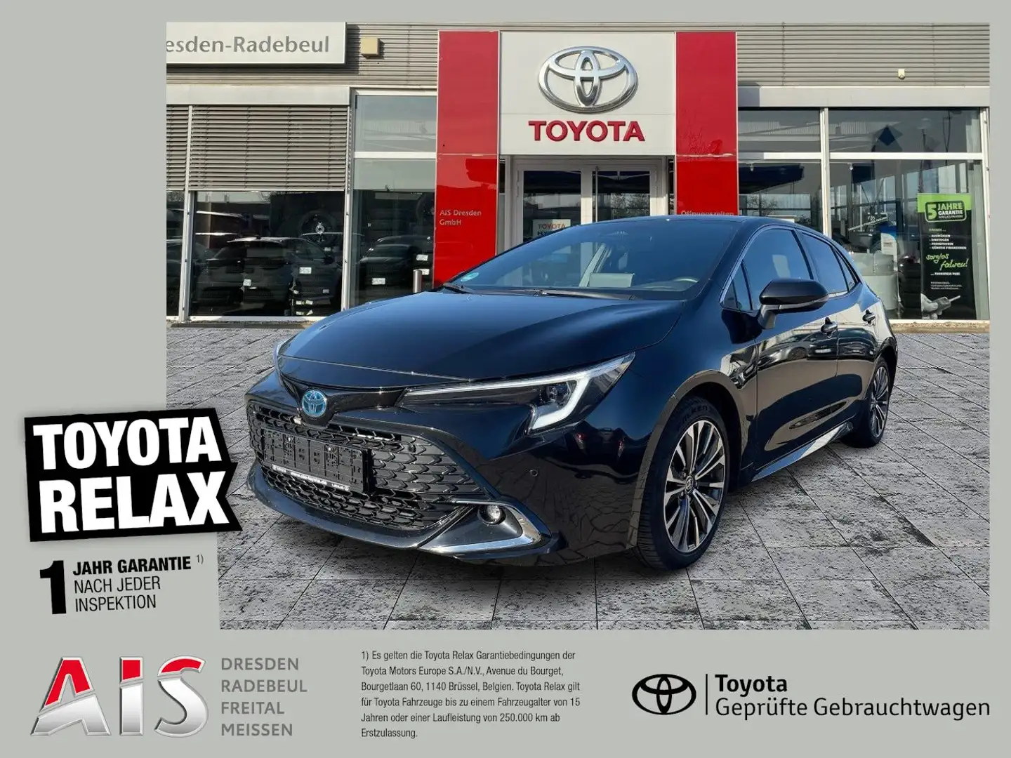 Toyota Corolla 1.8 Hybrid Team D CloudNavi*ACC*KAM*DAB Negro - 1