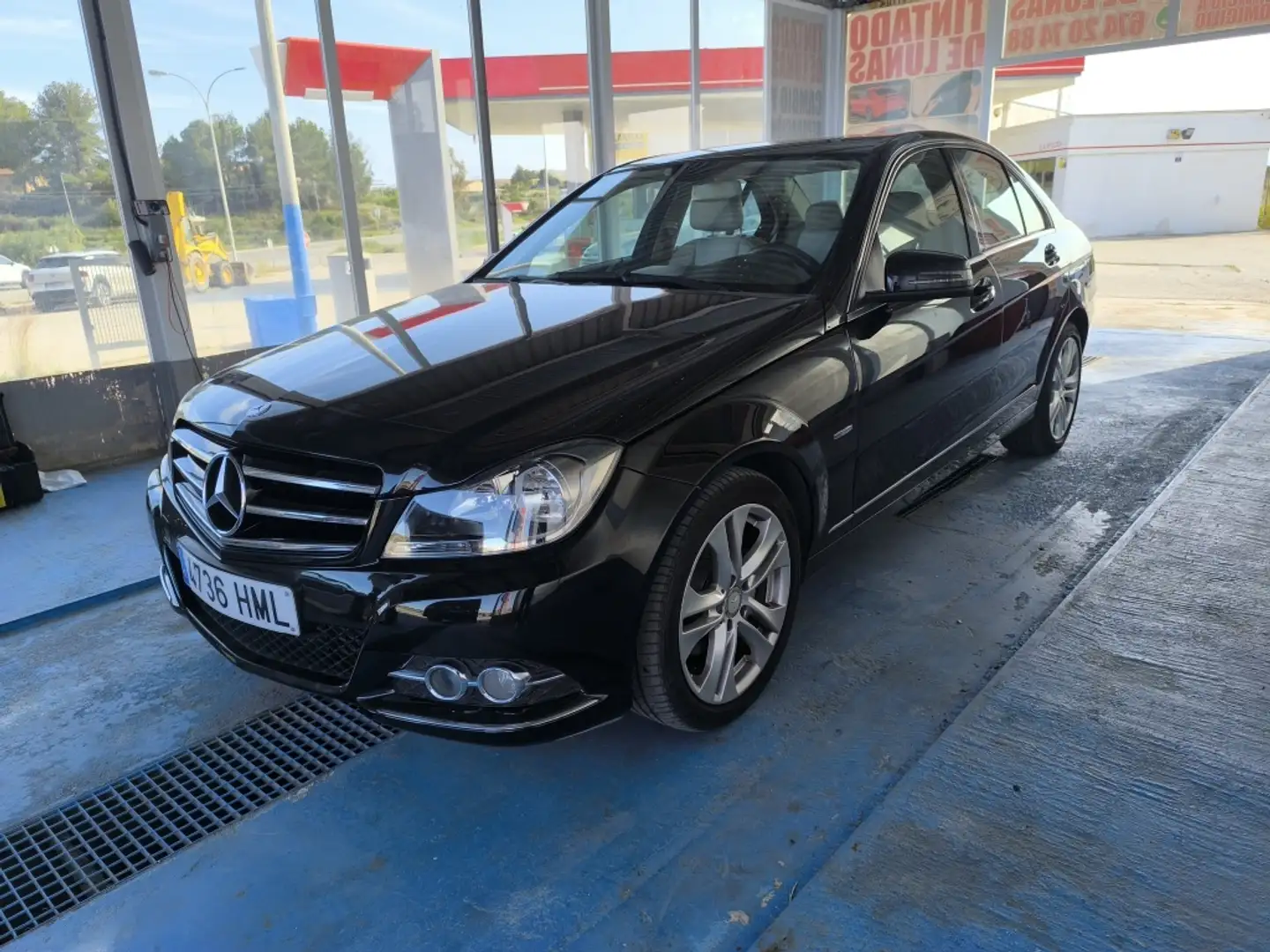 Mercedes-Benz C 220 220CDI BE 7G Plus Nero - 2