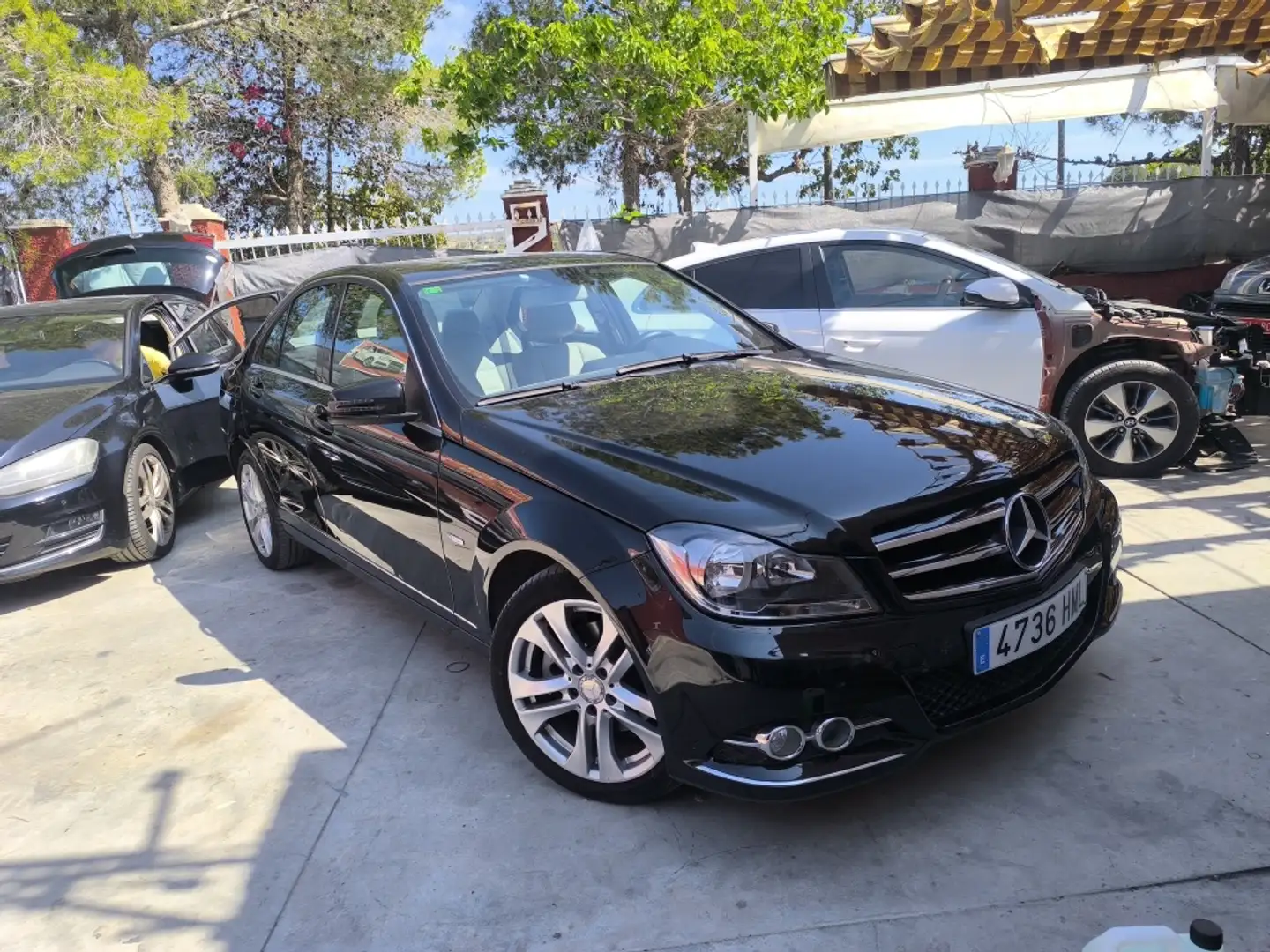Mercedes-Benz C 220 220CDI BE 7G Plus Nero - 1