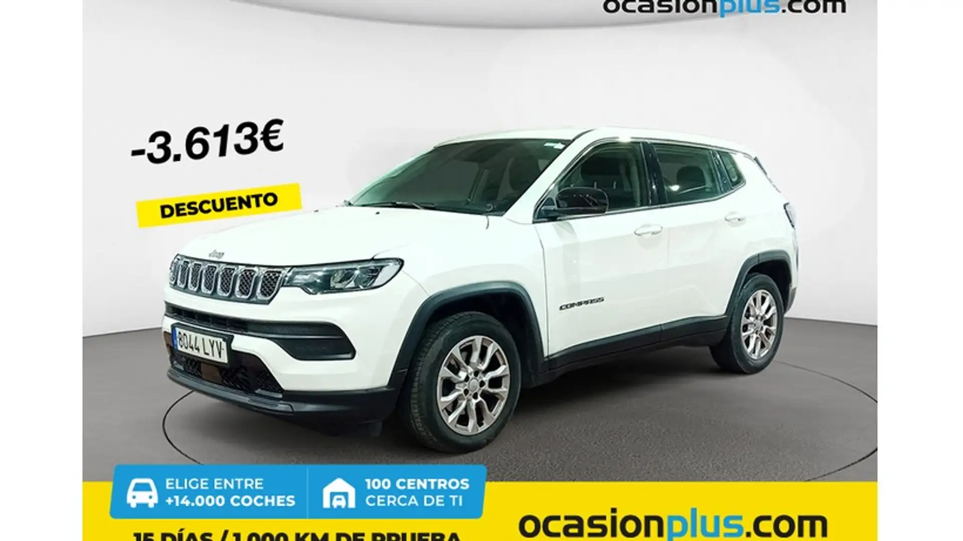 Jeep Compass 1.3 Gse T4 Longitude 4x2 130 Wit - 1