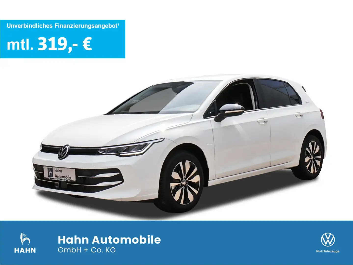 Volkswagen Golf GOAL 2,0 l TDI SCR 85 kW Ganzjahresreifen Wit - 1