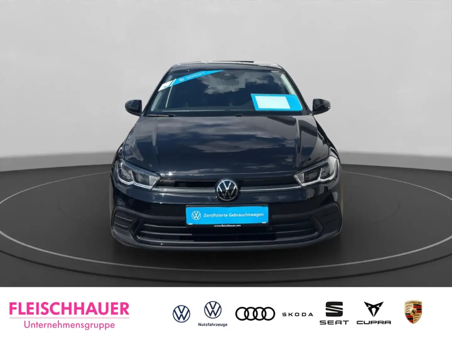 Volkswagen Polo VI TSI 1.0 Life DSG+ACC+LED+KLIMAAUT Schwarz - 2