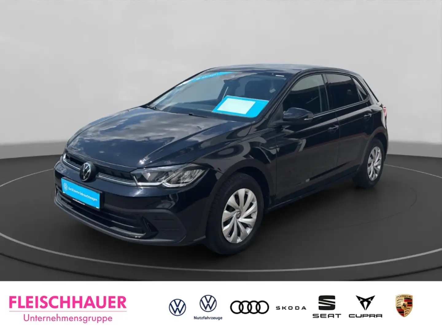 Volkswagen Polo VI TSI 1.0 Life DSG+ACC+LED+KLIMAAUT Schwarz - 1