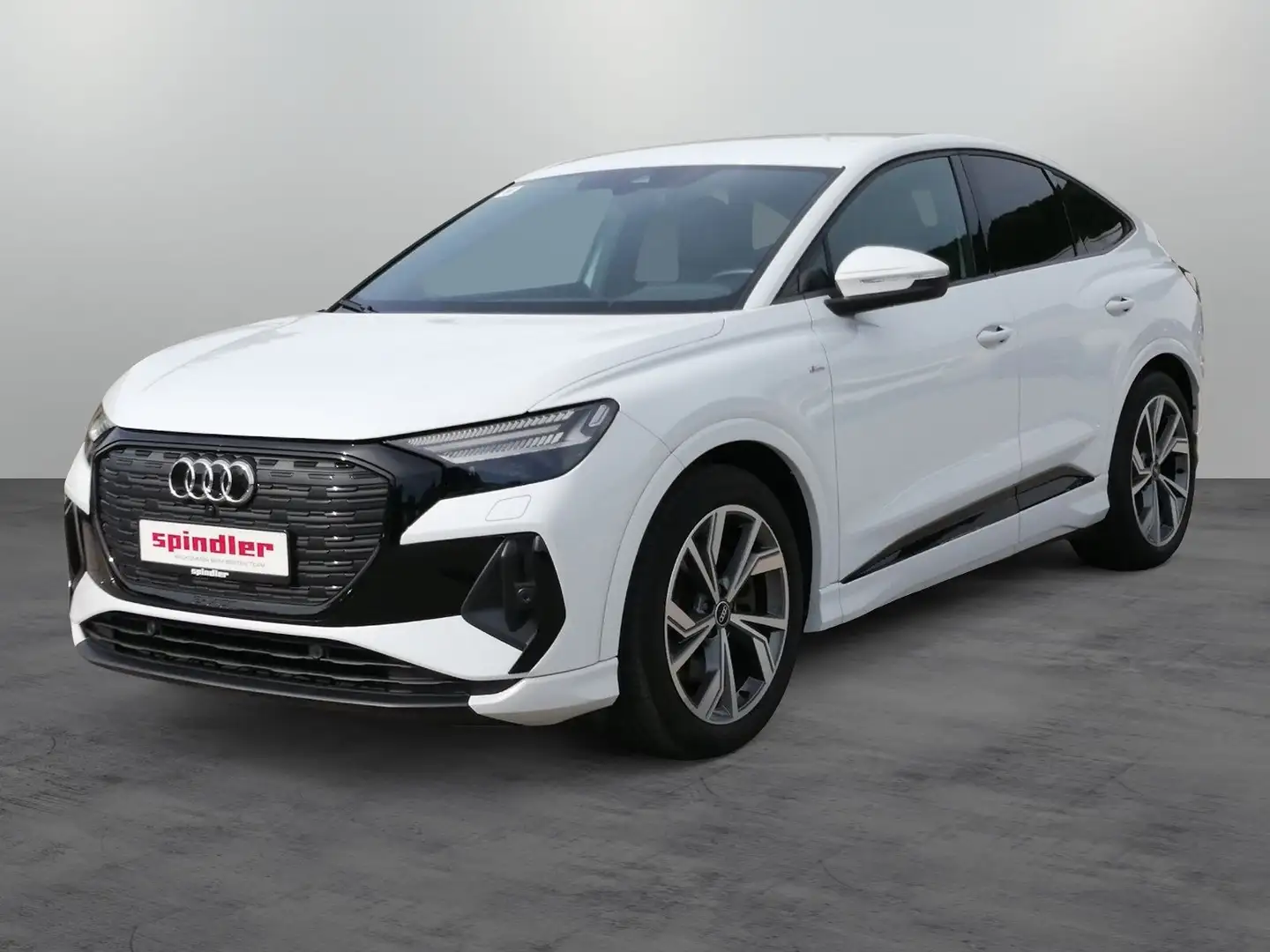 Audi Q4 e-tron 50 qu S-line Matrix Blacklin Weiß - 2