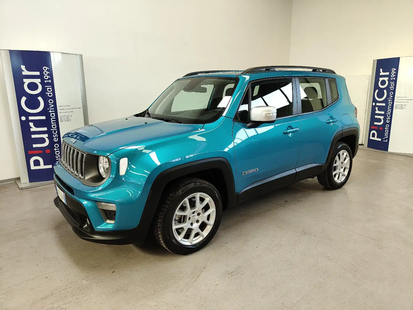 Jeep Renegade 1.3 T4 190CV PHEV 4xe AT6 Limited CarPlay/Android Albastru - 1
