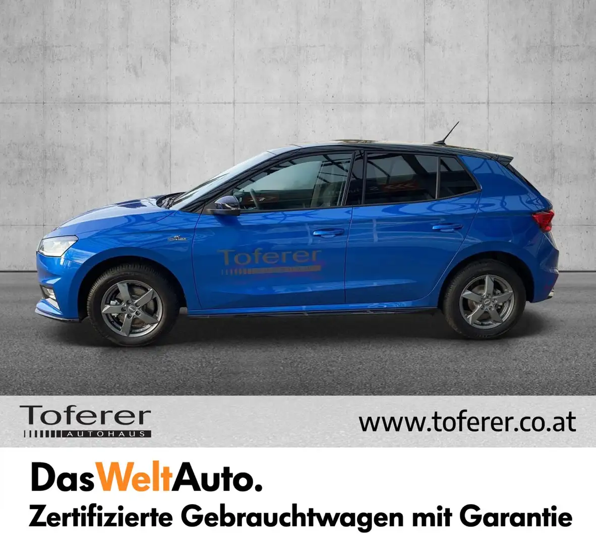 Skoda Fabia Monte Carlo TSI DSG Blau - 2