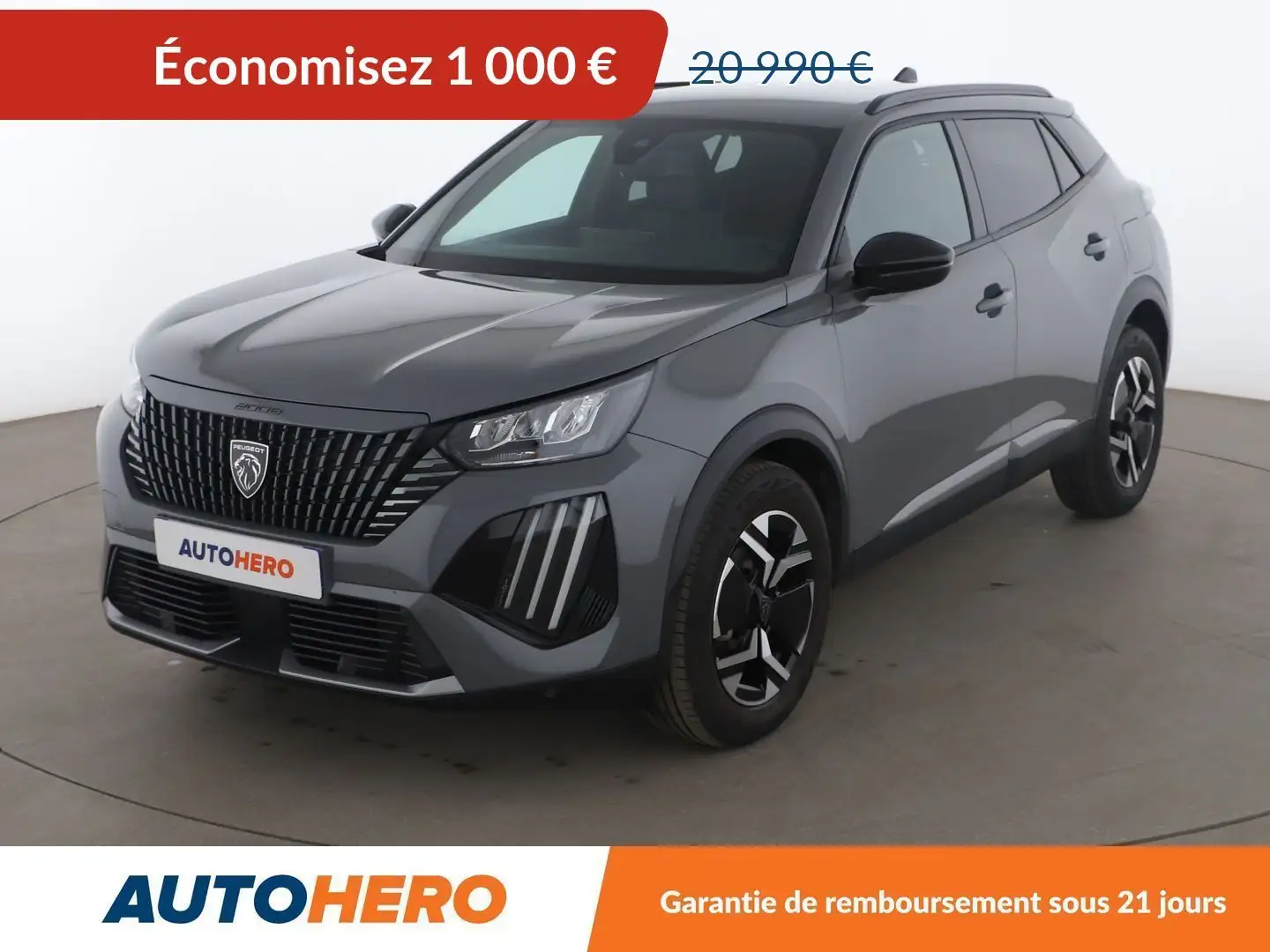 Peugeot 2008 1.2 PureTech Allure Gris - 1
