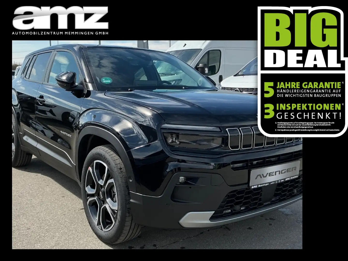 Jeep Avenger Summit Wärmepumpe*3-PhasenOnBoardCharger Negru - 1