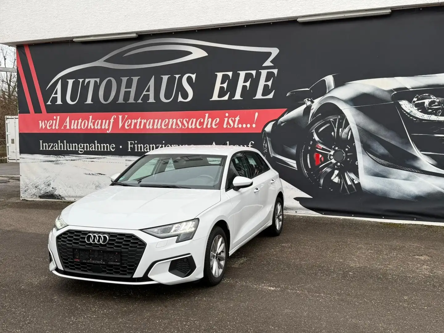 Audi A3 30 TDI LED/VirtualCockpit/DSG/Keyless/CarPlay/ACC Weiß - 1