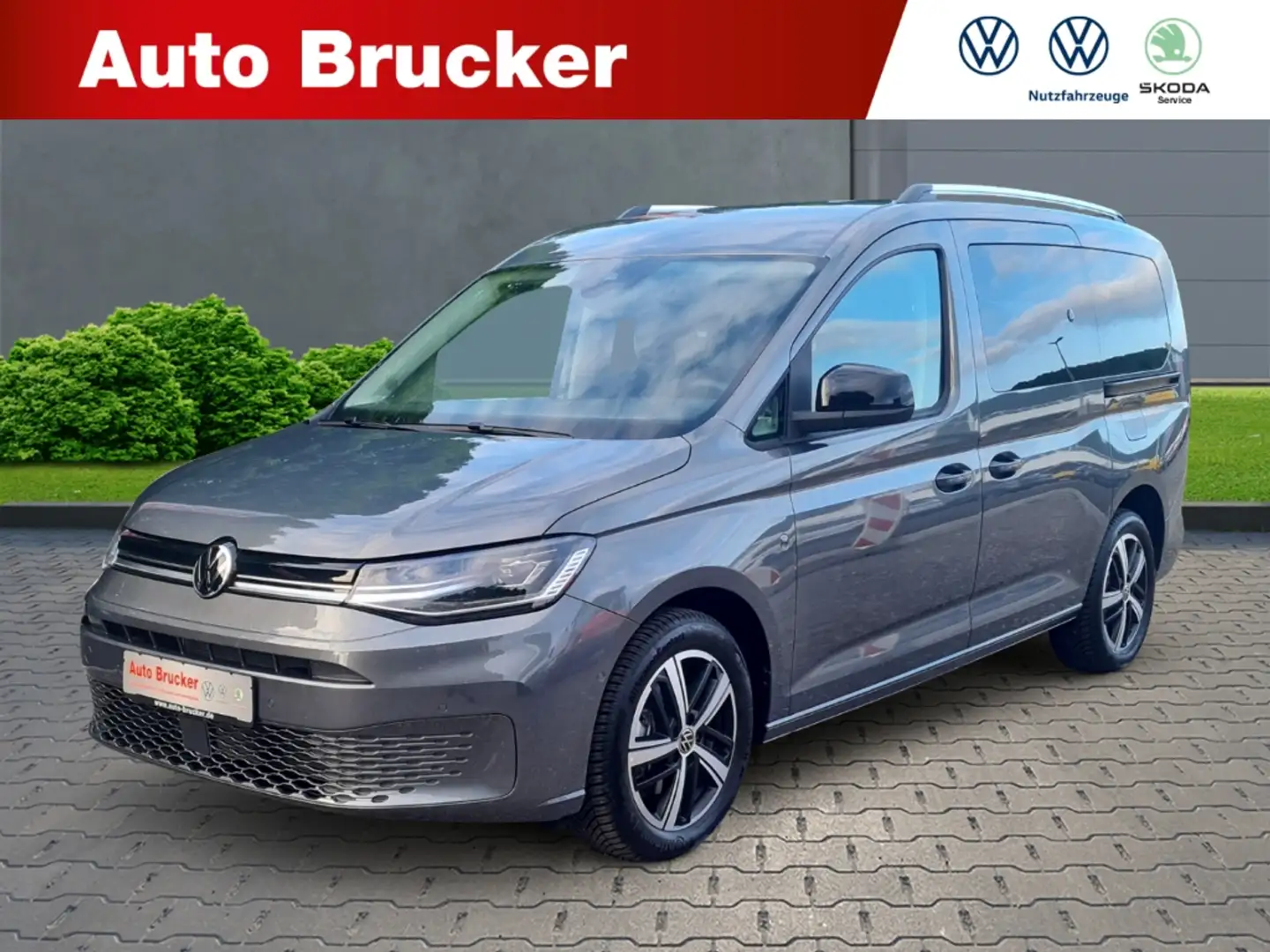 Volkswagen Caddy Goal 2.0 TDI+Abstandsregeltempomat+Park Distance C Grau - 1