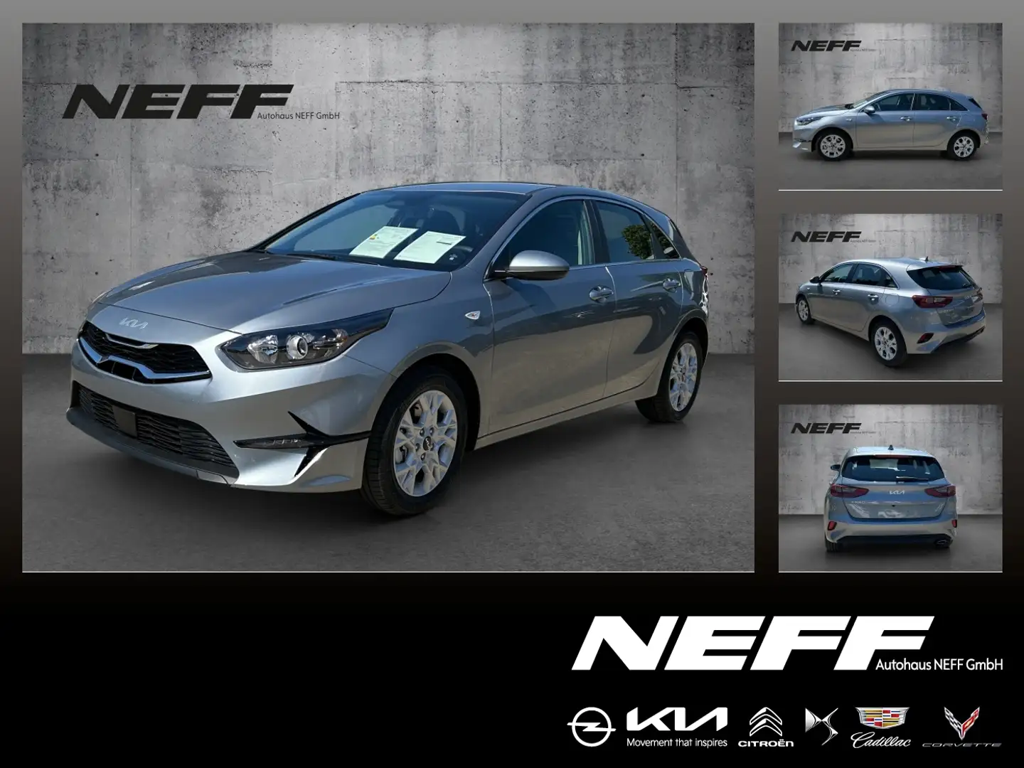 Kia Ceed / cee'd Ceed 1.5 T-GDI Vision ACC Navi FLA SpurH LM PDC Silber - 1