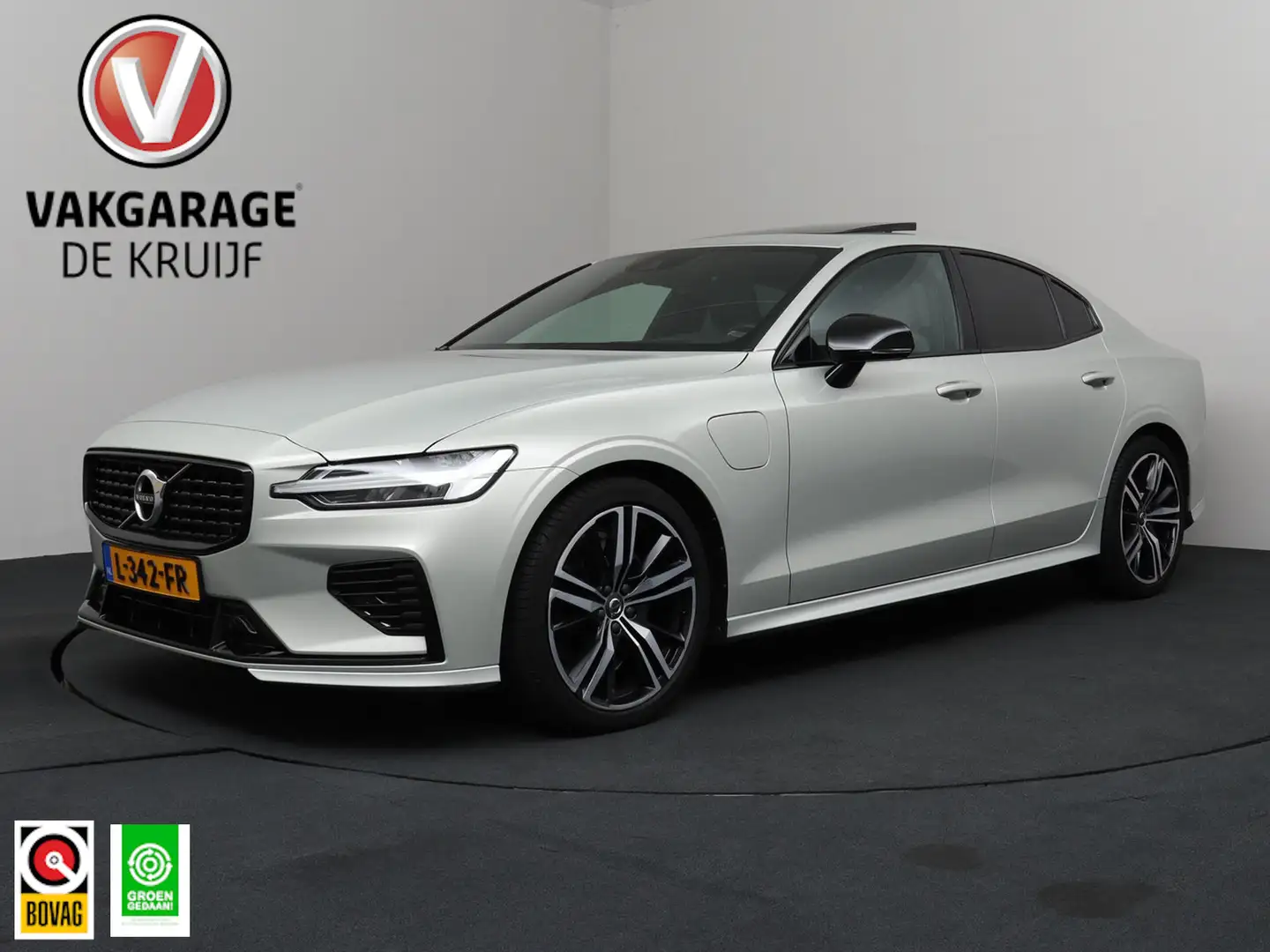 Volvo S60 2.0 T6 AWD Twin Engine R-Design | ACC | Head-up Di Gris - 1