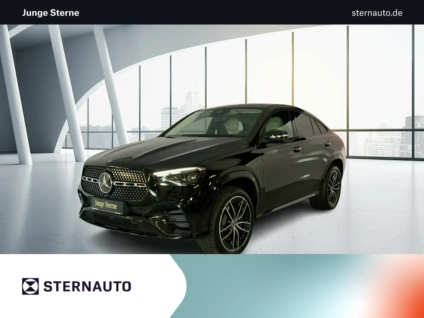 Mercedes-Benz GLE 450 GLE 450 d 4M Coupé AMG Night E-ACTIVE Standh AHK Siyah - 1