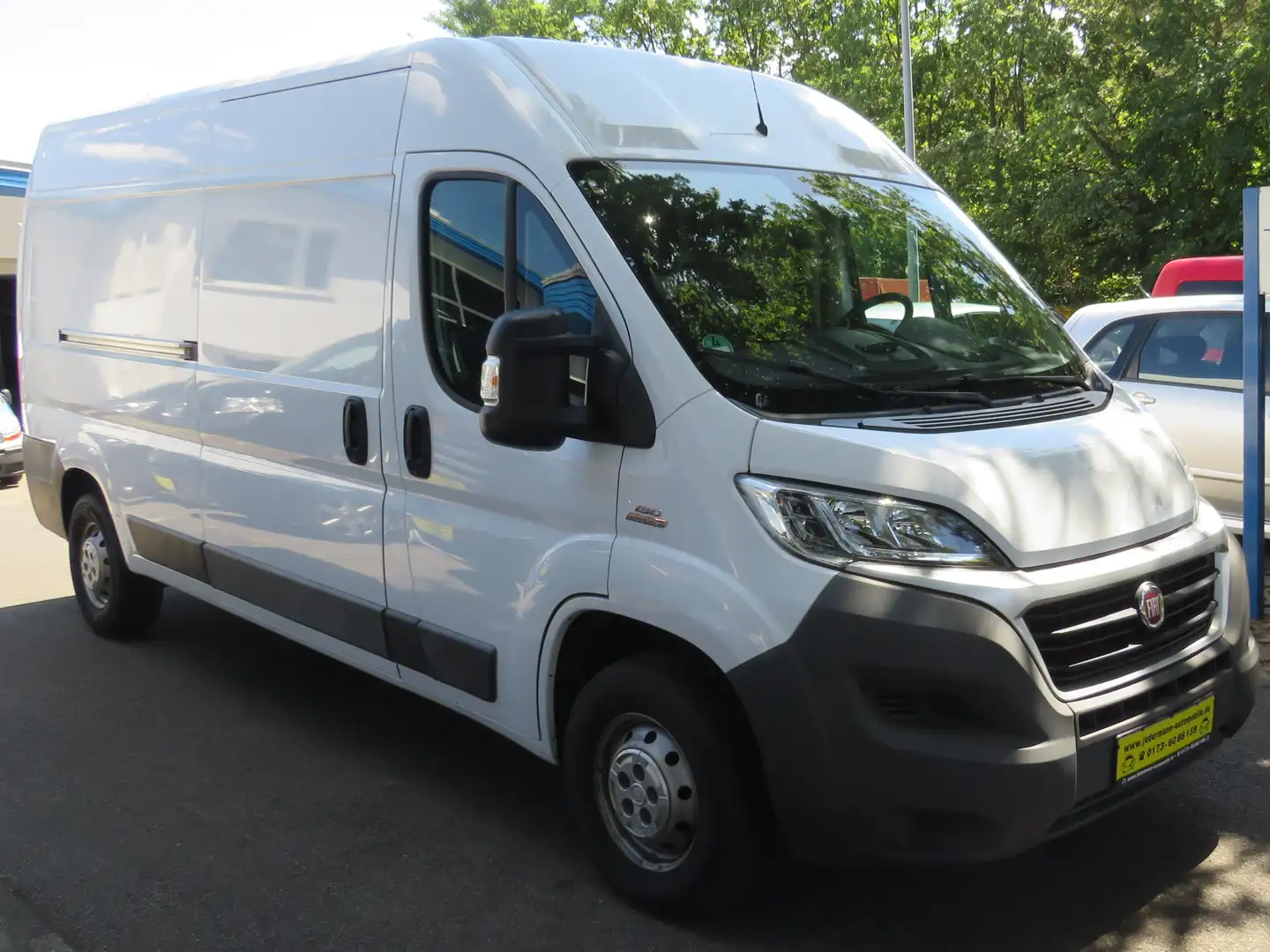 Fiat Ducato Hoch und Lang 130 L4H2 RS: 4035 mm mit Kamera Biały - 1