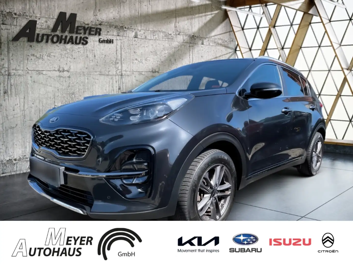 Kia Sportage 2.0 CRDi GT LINE +Leder-Paket+Technologie-Paket Zwart - 2