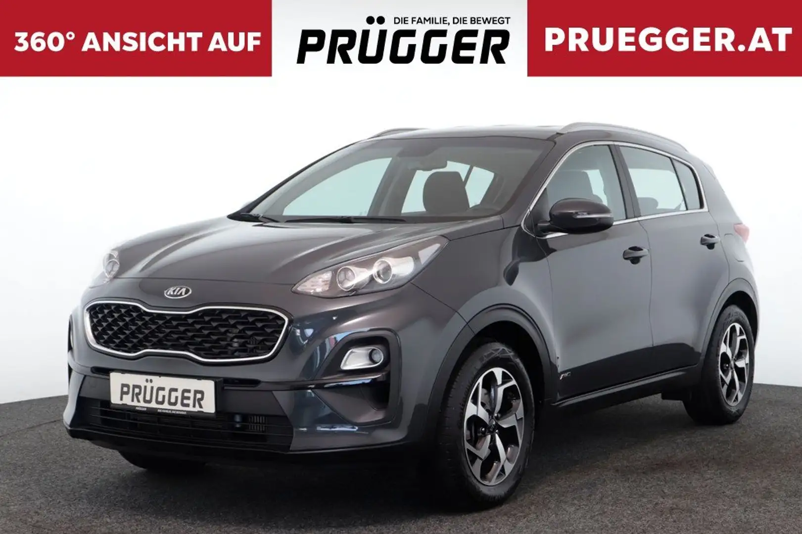 Kia Sportage 1.6 CRDI AWD SILBER ALLRAD AHV NAVI Grau - 1