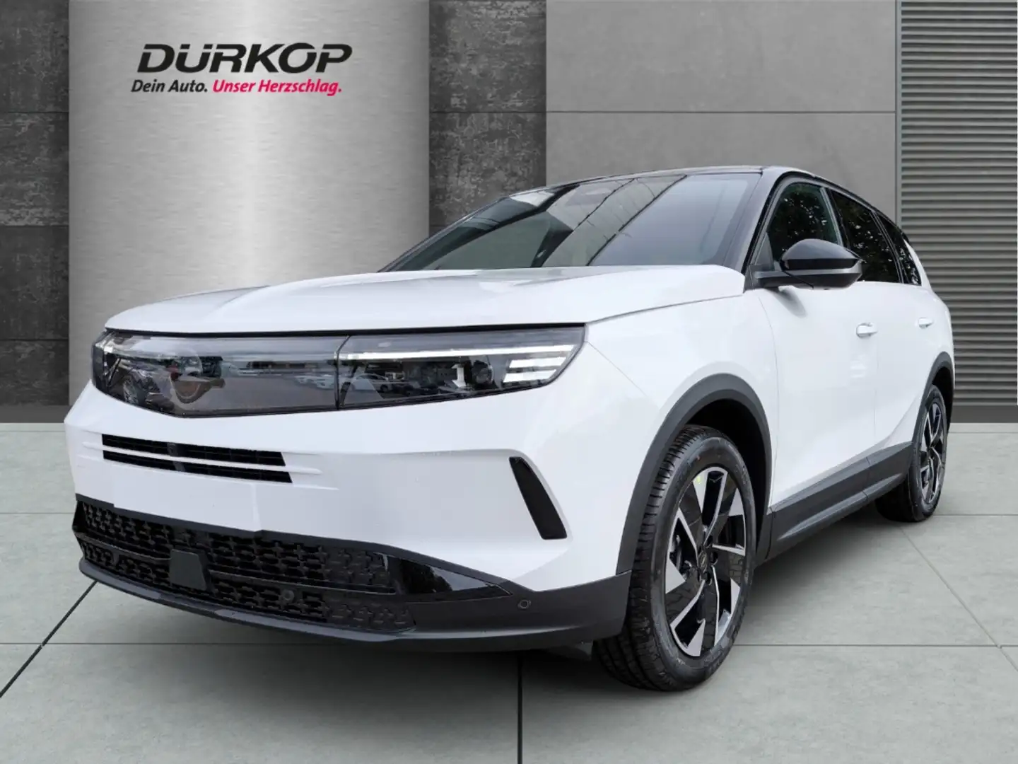 Opel Grandland GS Hybrid 107kw 6-AT Tech Komfort-Paket HUD Navi D Weiß - 1