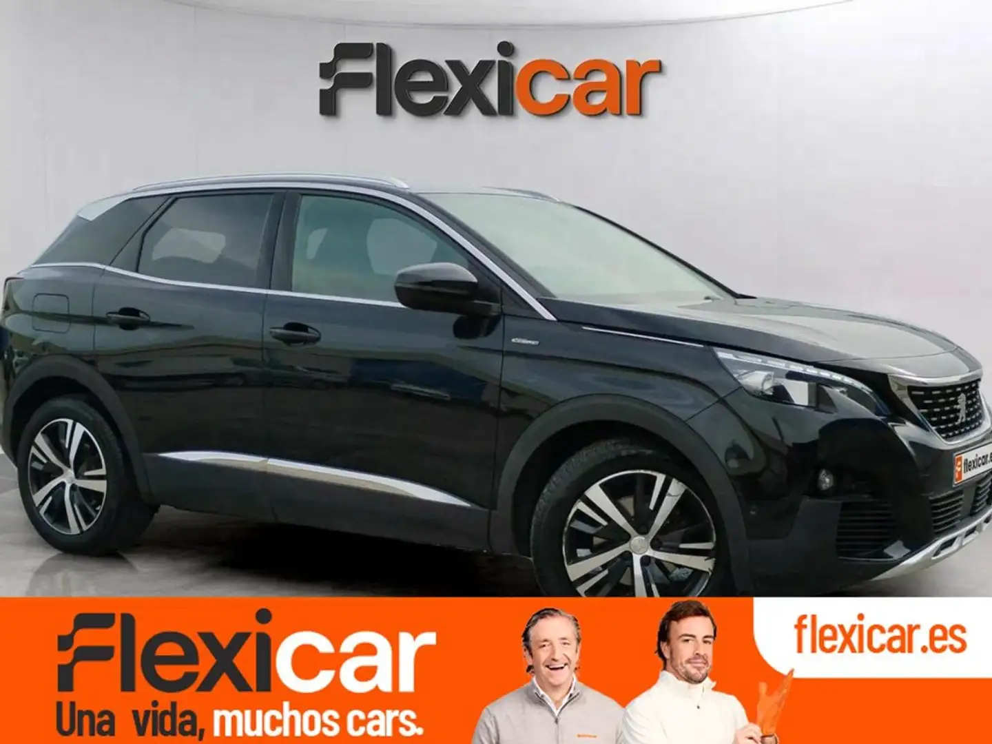 Peugeot 3008 1.2 PureTech S&S Allure 130 Zwart - 1